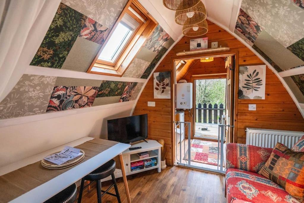 Robin Nest - Cosy Shepherd'S Hut Hideaway Callington Eksteriør billede